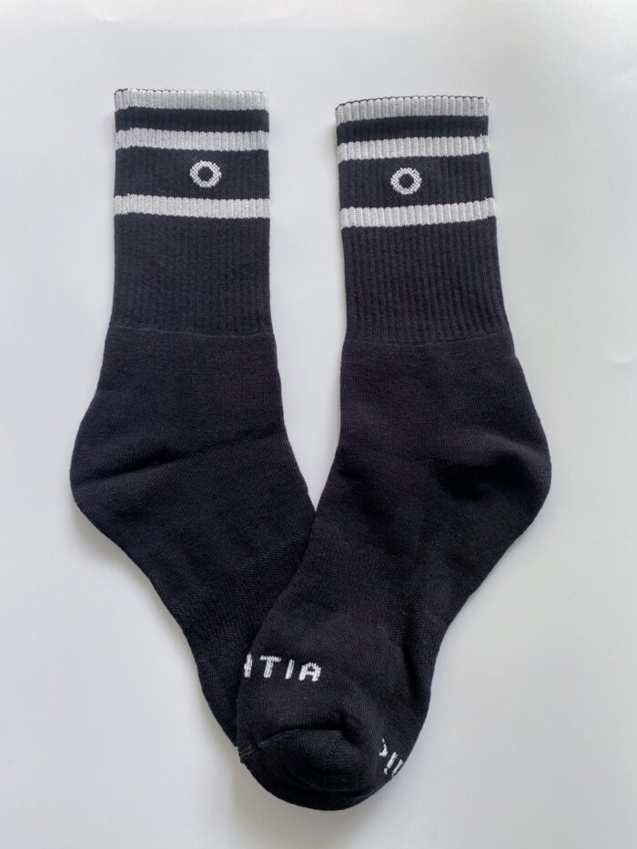 ORATIA Unisex White Socks 3